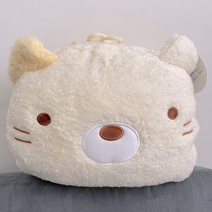 Sumikkogurashi Blanket in a bag with Drawstring from Japan